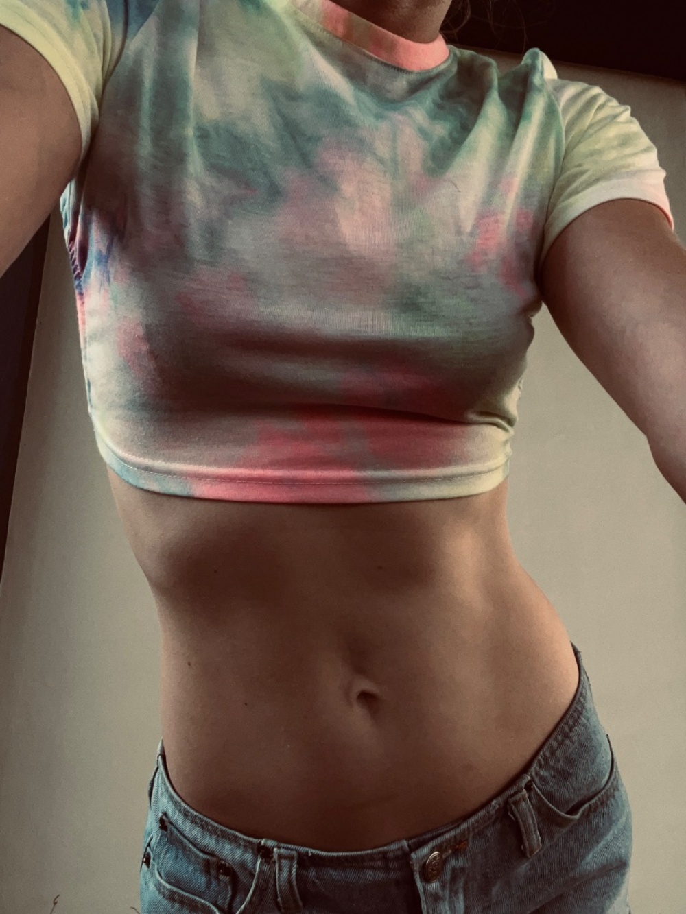 Forever 21 Women's Multi Crop-top